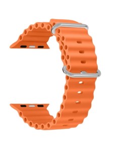 Ремешок на руку DSJ 39 40 OR cиликоновый для Apple Watch 38 40 41 mm orange Lyambda