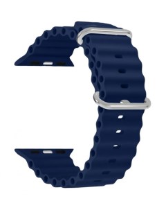 Ремешок на руку DSJ 39 40 BL cиликоновый для Apple Watch 38 40 41 mm blue Lyambda