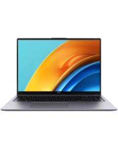 Ноутбук MateBook D16 53013RUF i9 13900H 16GB 1TB SSD 16 WUXGA IPS Iris Xe Graphics Cam Win11Home Spa Huawei