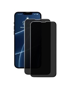 Защитное стекло для смартфона Perfeo Apple iPhone 13 mini черный 3D Антишпион Комплект Apple iPhone 
