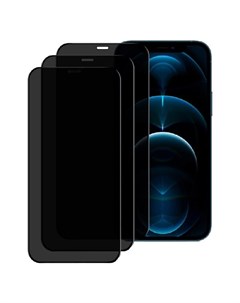 Защитное стекло для смартфона Perfeo Apple iPhone 12 Pro Max черный 3D Антишпион Компл Apple iPhone 