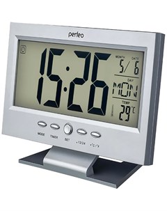 Часы настольные электронные Perfeo Set PFS2618 температура PF_A4852 Set PFS2618 температура PF_A4852