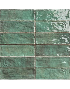 Керамическая плитка Positano Smeraldo PT03160 настенная 6 5х20 см Mainzu