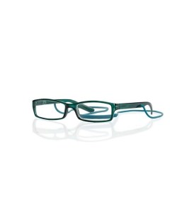 Очки корригирующие для чтения со шнурком глянцевые зеленые пластик Kemner Optics 2 00 Кемнер оптикс б.в.