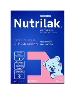 Смесь Nutrilak Нутрилак Premium 1 молочная сухая адаптированная начальная 600 г Зао "инфаприм"
