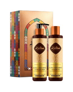 Подарочный набор Идеальное восстановление шампунь и бальзам кондиционер для волос Zeitun
