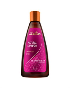 Шампунь для волос Эффект ламинирования Для тонких и хрупких волос С иранской хной 250мл Zeitun