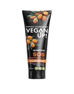Шампунь для поврежденных и секущихся волос SOS Восстановление 250 мл Veganup