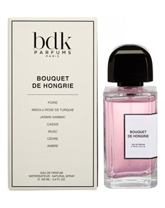 Bouquet de Hongrie парфюмерная вода 100мл Parfums bdk paris