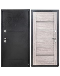 Дверь входная металлическая Порта Р 2 Дуб европейский 980 мм правая цвет серый антик серебро Portika