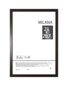 Рамка Milana 21x29 7 см цвет дуб сонома Без бренда