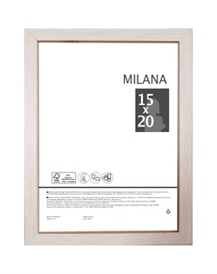 Рамка Milana 16 5x21 5 см цвет беленый дуб Без бренда