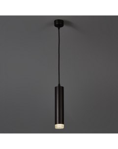 Люстра подвесная PL18 1 лампа 2 м цвет черный Era