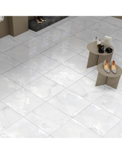 Керамогранит Onyx Havai Blanco Pol 60x60 см 1 44 м цвет бежевый Без бренда