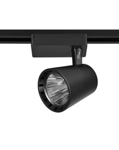 Трековый светильник PTR 0330 светодиодный 30 Вт 4000 К однофазный цвет черный Jazzway