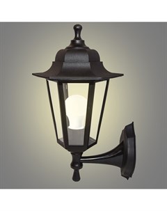 Настенный светильник уличный 6 граней цвет чёрный Apeyron