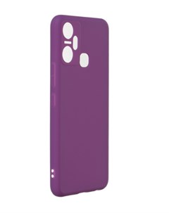 Чехол для Infinix Smart 6 Plus Soft Matte Silicone с защитой камеры Purple NST59992 Neypo