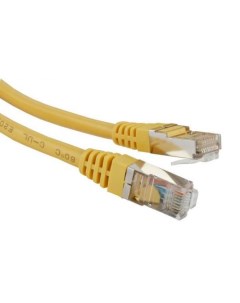 Патч корд FTP 5Е категории 3м желтый CU PVC LAN PC45 S5E 3 0 YL Lanmaster