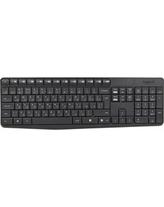Клавиатура мышь MK235 клав серый мышь серый USB беспроводная Multimedia 920 007931 Logitech