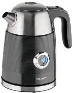 Чайник электрический SC EK21S102 2200 Вт графит 1 7 л металл Scarlett
