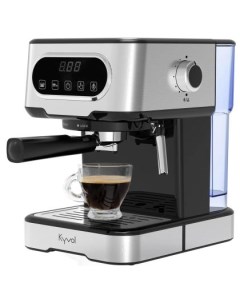 Кофемашина Espresso Coffee Machine 02 ECM02 серебристо черный Kyvol
