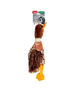 Игрушка для собак Шкурка утки с пищалками 32 см Gigwi