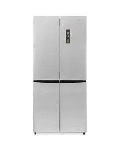 Холодильник трехкамерный CM5082FIX нержавеющая сталь Hyundai