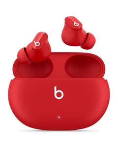 Наушники Studio Buds True Wireless Noise Cancelling Bluetooth вкладыши красный Beats