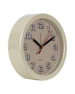 Настенные часы Alarm R15P аналоговые бежевый Бюрократ
