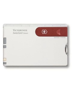 Швейцарская карта SwissCard Classic белый коробка подарочная Victorinox