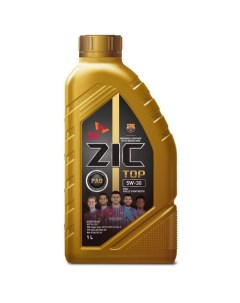Моторное масло TOP 5W 30 1л синтетическое Zic