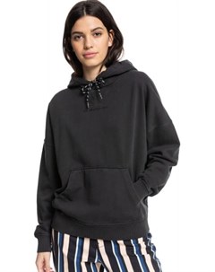 Оверсайз Худи Из Органического Хлопка Womens Black Quiksilver