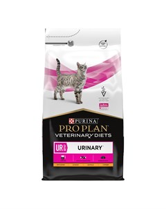 Pro Plan Veterinary Diets UR Urinary для кошек при МКБ Курица 5 кг Purina pro plan veterinary diets