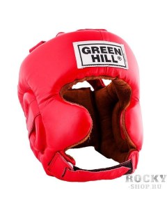 Детский боксерский шлем defence Красный Green hill
