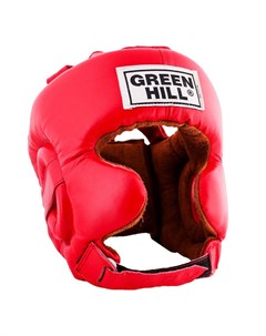Шлем боксерский defence Красный Green hill