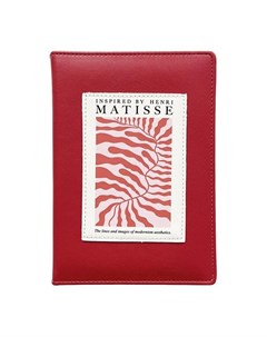 Ежедневник Matisse датированный на 2024 год 14 х 20 см 352 страницы твердый переплет с поролоном кра Infolio