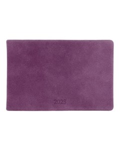 Ежедневник Soft датированный на 2024 год 16 х 10 5 см 128 страниц интегральный переплет фиолетовый Infolio
