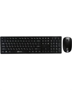 Комплект мыши и клавиатуры 240M черный черный Oklick