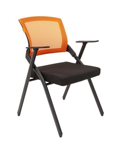 Кресло NEXX черный оранжевый Chairman