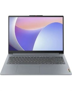 Ноутбук IdeaPad Slim 3 15IRU8 noOS grey 82X7004BPS Lenovo