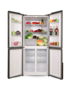 Холодильник Side by Side NFK 500 белый Ginzzu