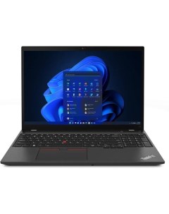 Ноутбук ThinkPad T16 G1 noOS black 21BV00E5RT Lenovo
