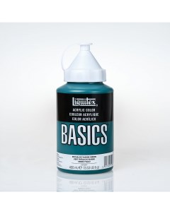 Акрил Basics 400 мл Зеленая ФЦ Liquitex