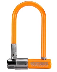 Велосипедный замок Kryptolok Mini 7 FlexFrame U bracket U lock на ключ 82х178 мм оранжевый 720018001 Kryptonite