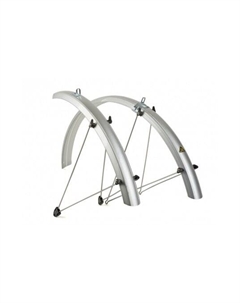 Крылья AXP-53, 28"х53 мм, с усами, серебристые, металлопластик, 8-16100510 Author