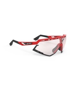 Очки велосипедные DEFENDER Fire Red Gloss Impact Photochromic 2Laser Red SP528945 0000 Rudy project