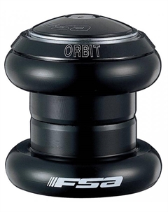 Рулевая колонка 1.5" ORBIT DL=>1 1/8" Black, 100-1250 Fsa