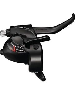 Шифтер с тормозной ручкой Tourney TX800, правый, 8 скорости, 2050 мм, черный, ESTTX800R8AL Shimano