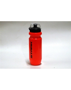 Фляга велосипедная, 570мл, пластик, с клапаном и защитным колпачком, красная, TC-BT38 Stark