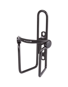 Флягодержатель велосипедный, алюминий, с фиксатором, черный, 5-340938 M-wave